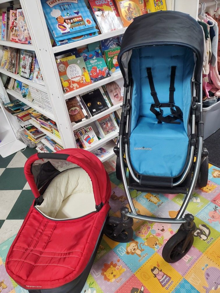 Uppababy Vista Stroller with Bassinet