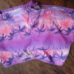 Girl's Purple Shorts 