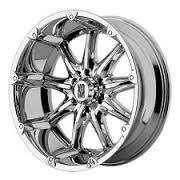 New Off road chrome wheels and tires