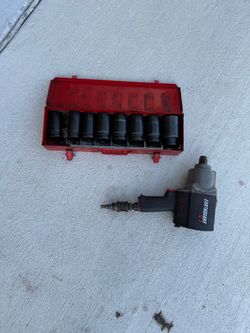 3/4” impact w/socket set