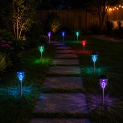 Led Pathway Lights Warm White or Color