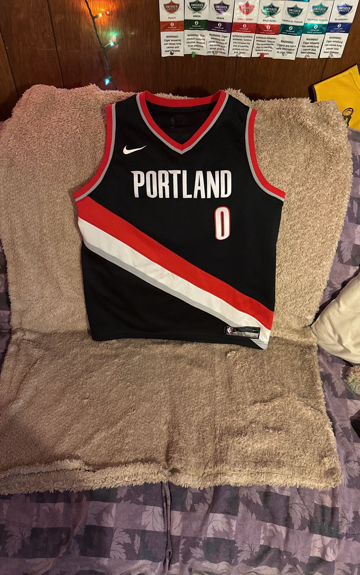 Portland TrailBlazers #0 Damien Lillard
