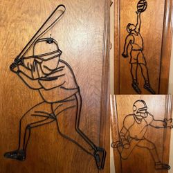 Sports Theme Metal Wall Art