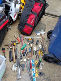 Husky bag with tools