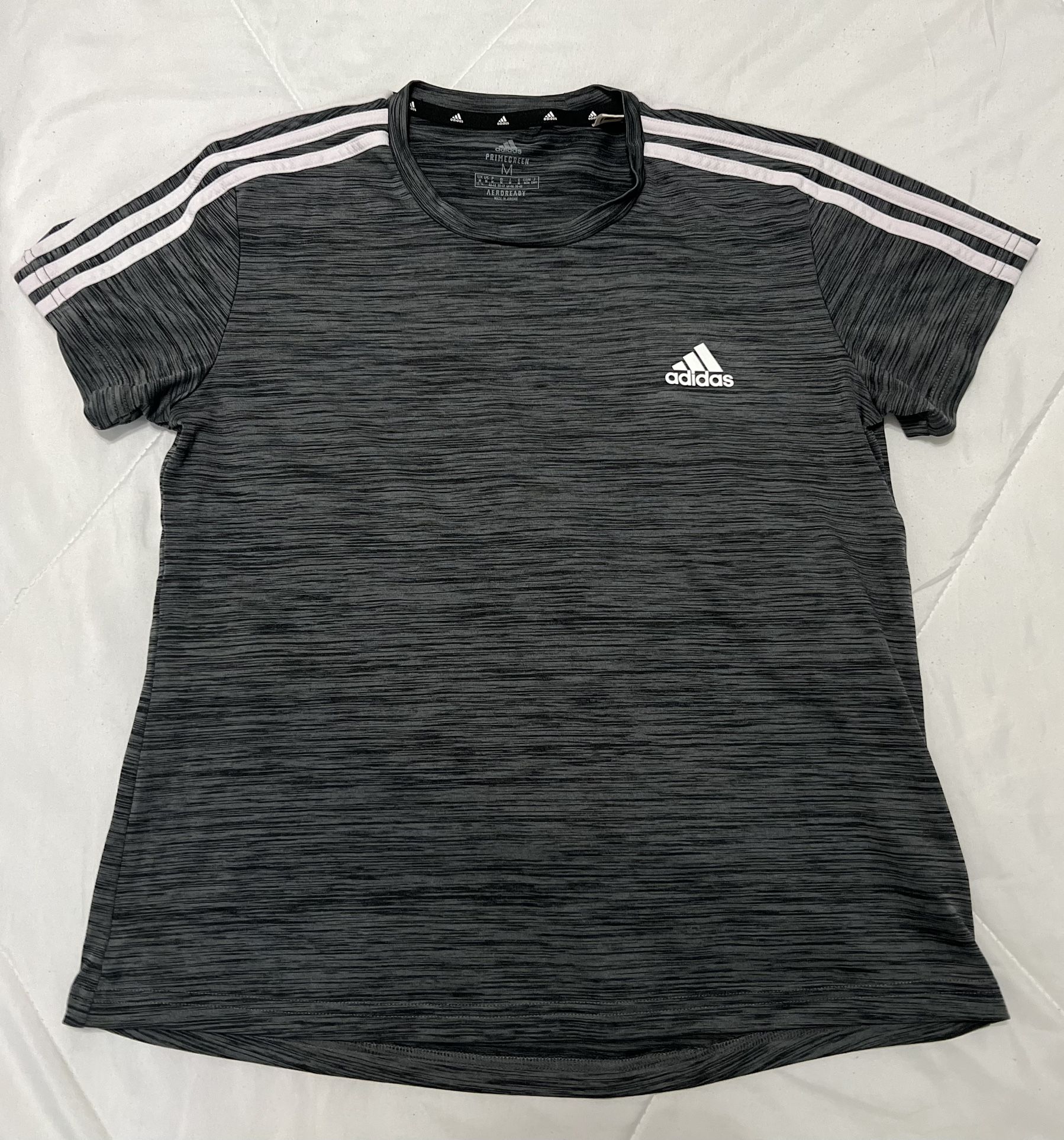 Adidas Primegreen Aeroready Tennis T-Shirt women’s Medium Gray