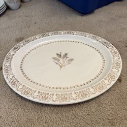Vintage Edward m. Knowles China Set And Glassware 
