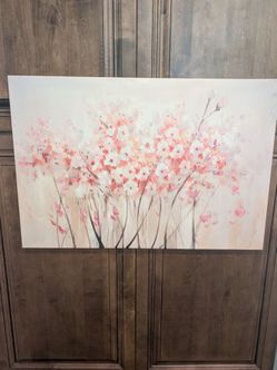 New floral canvas Art