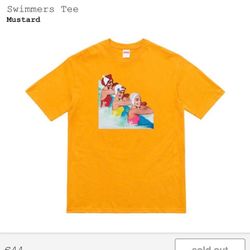 Supreme Swimmers Tee Mustard