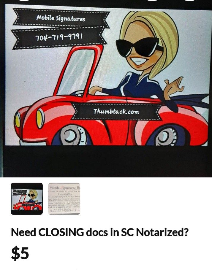 Charleston, SC Mobile NOTARY! 7 DAYS A WEEK