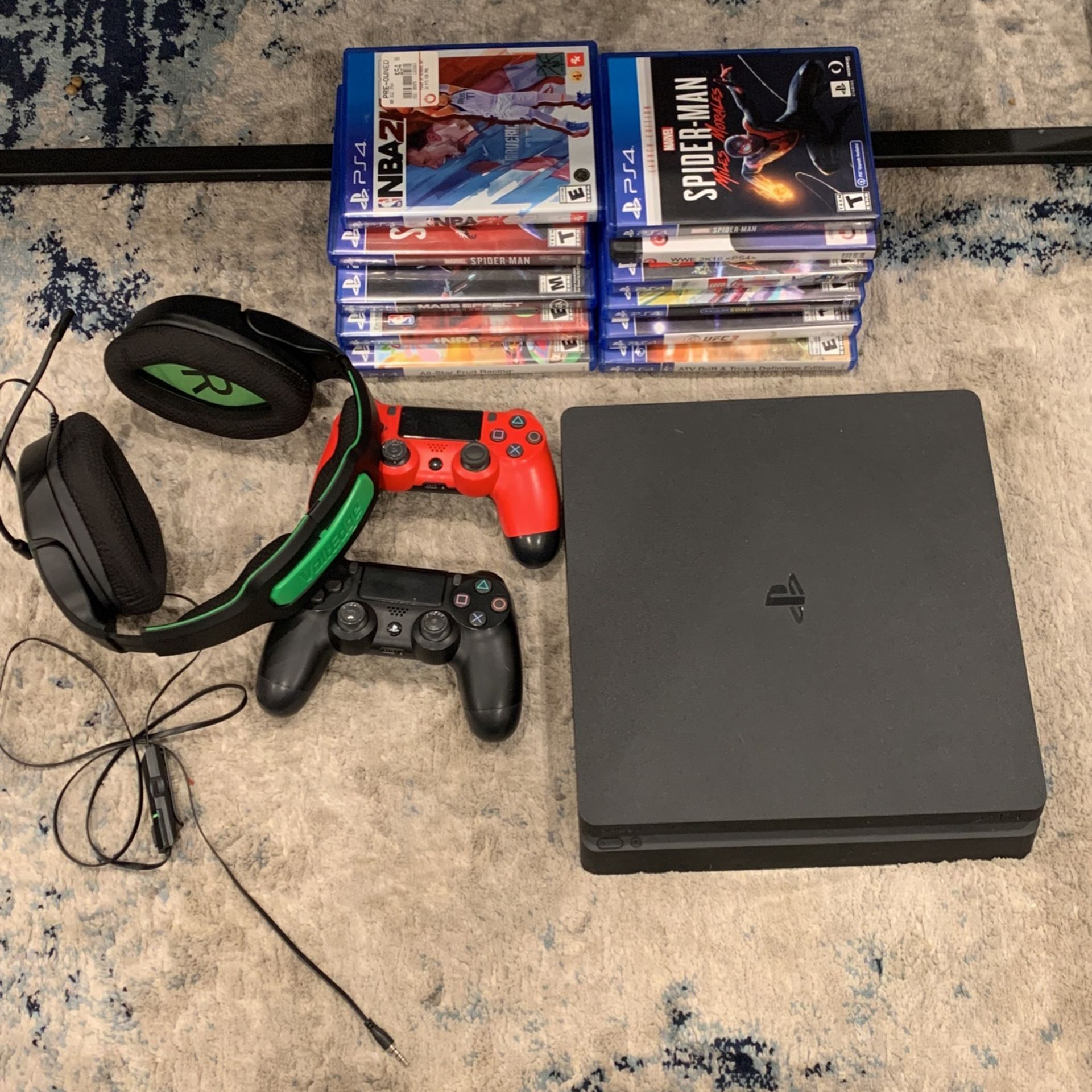 PS4 with GAMES!!!! 