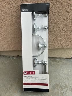 Delta 3 Piece Bath Kit, New
