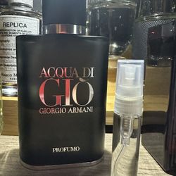 5ML Of Aqua Di Gio Profumo 