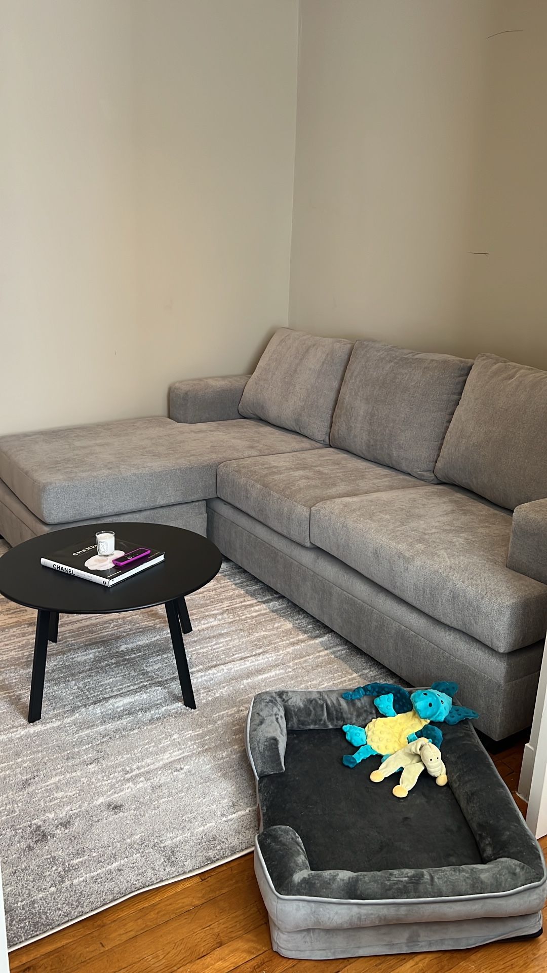 Sectional Couch Grey