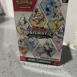 Prismatic Evolutions Booster Bundle