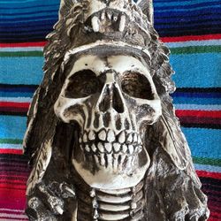 Skull With Wolf Hood