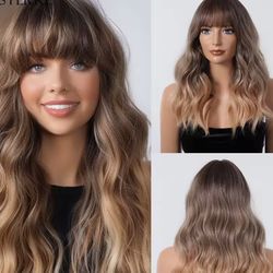 Blonde ombre wig 