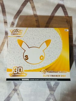 Pokemon 30th Celebration Pokemon Center ETB