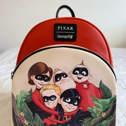 Disney pixar Loungefly The incredibles mini backpack