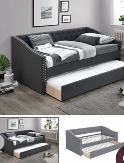 Daybed twin and twin not including mattress