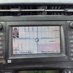 2010-2011 TOYOTA PRIUS JBL  DISPLAY SCREEN GPS NAVIGATION 86120-47390 E7022