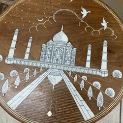  Taj Mahal Bone inlay Coffee table