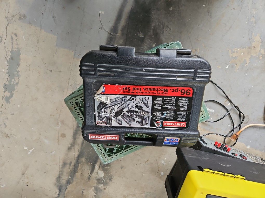 96 Piece USA Craftsman Mechanics Tool Set In Chandler