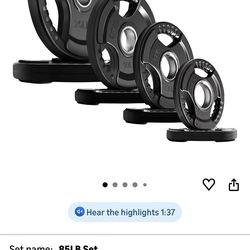 RitFit Weight Plates for Barbell