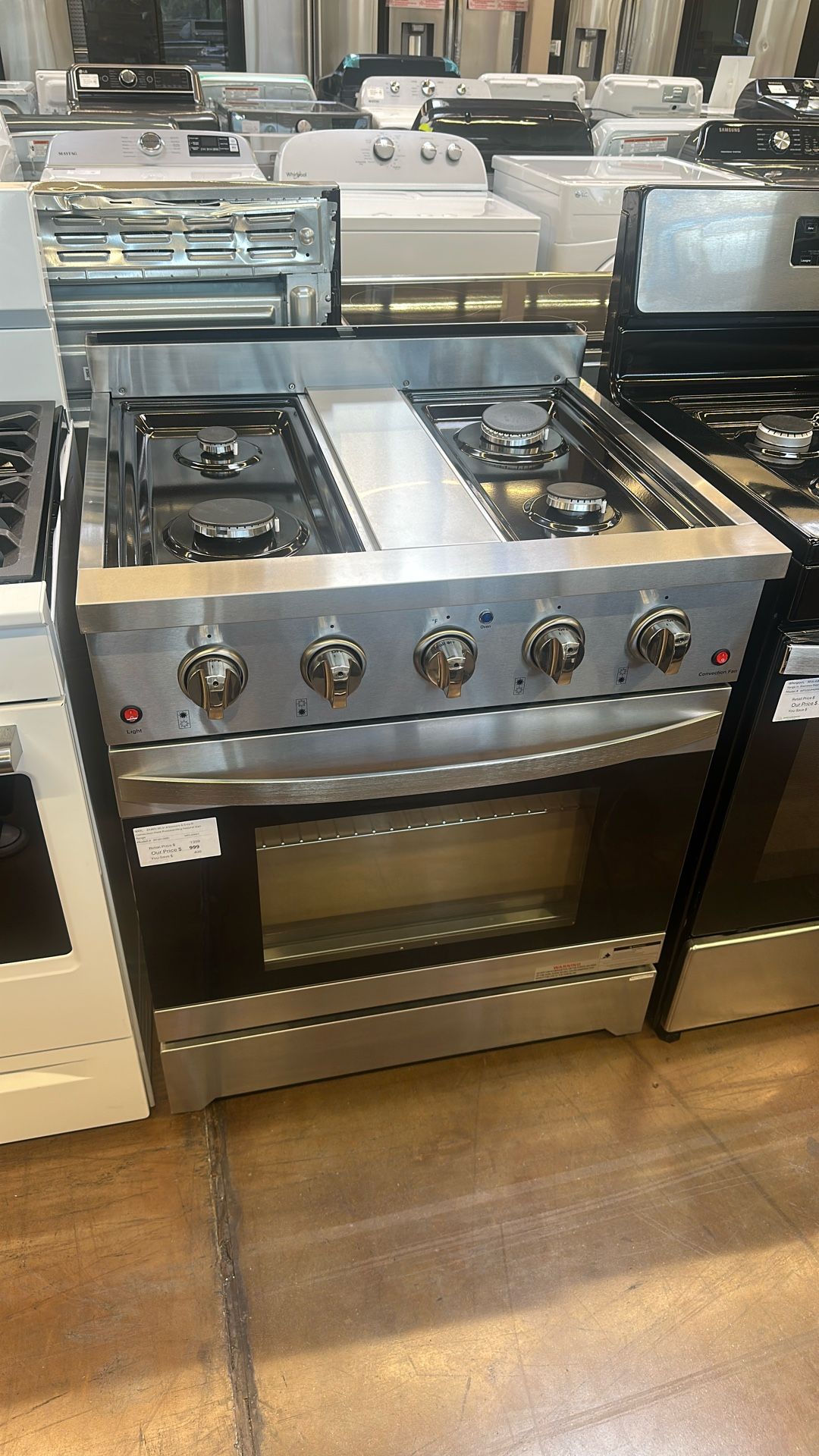 NXR Duro 30 Inch Gas Range