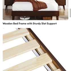 QUEEN SIZE Wood Bed Frame.