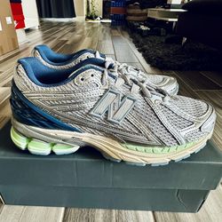 Men's New Balance 1906R Shoes - Silver Metallic Stillwater Lab Green - Size 8.5, 9, 9.5, 10, 10.5