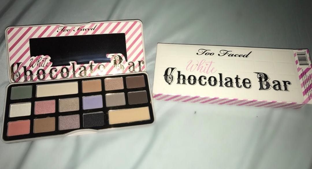 two faced chocolate white palette