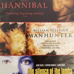 HANNIBAL/MANHUNTER/SILENCE Of The LAMBS Triple Features (DVD)