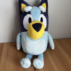 Bluey 18" Large Plush Dog Stuffed Animal Moose Toys 2018 Clean Good Condition