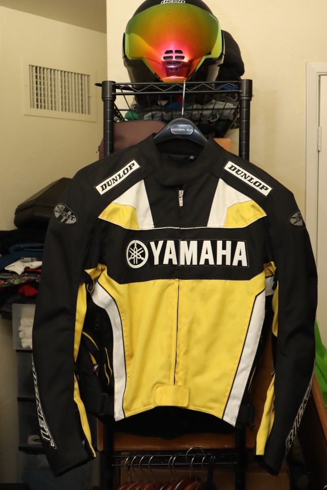 Joe Rocket Yamaha textile jacket small (fits large)