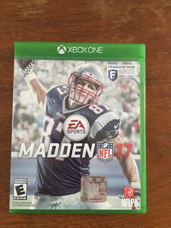 XBOX ONE Madden 2017