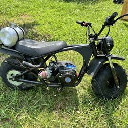 Mega Moto Mini Bike With Tillerson 225 racing engine