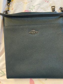 Coach Crossbody Bag With Silver Hardware