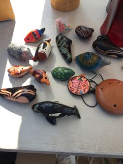 Ocarinas (ceramic flutes)