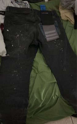 Purple jeans