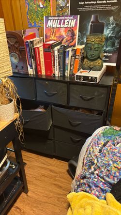 Black dresser