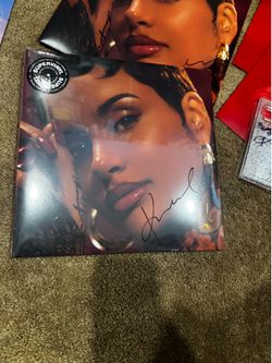 Kehlani autograph vynil