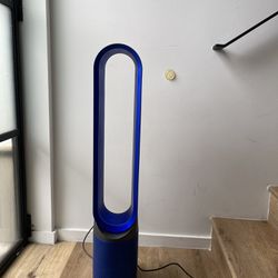 Blue Dyson Tower Fan / Air Purifier 