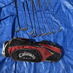 Callaway Golf Bag + Clubs Bundle