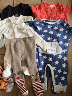 NEWBORN BOY CLOTHES HUGE BIN