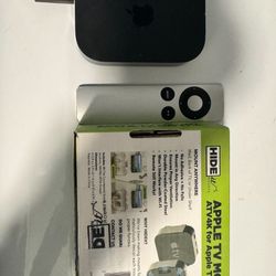 Apple TV and Mount 