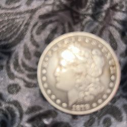Title: 1878 Morgan Silver Dollar – First Year Issue – 90% Silver
