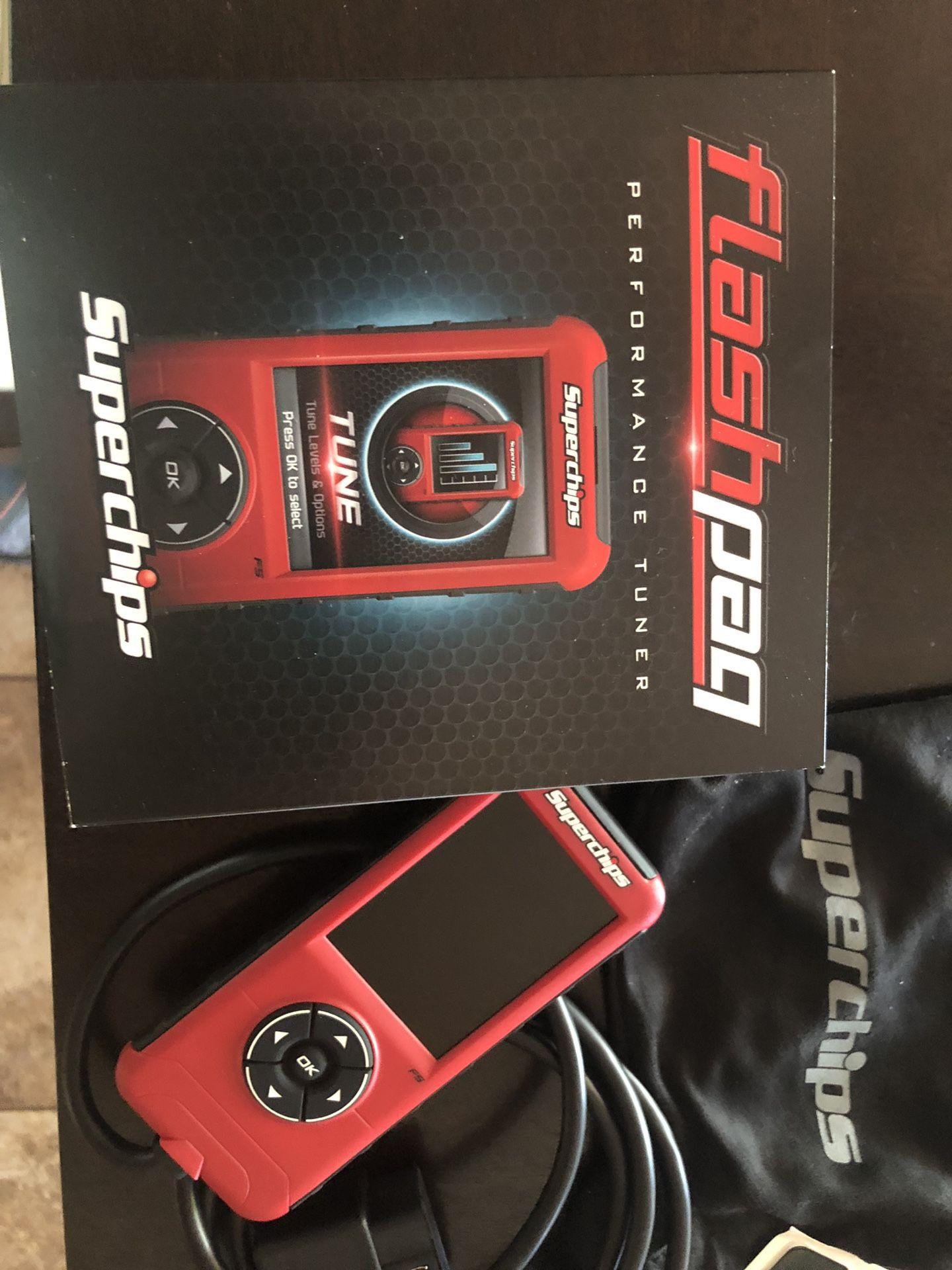 Superchips flashpaq for dodge gas or diesel