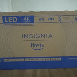 BNIB Unopened Insignia 58" Class F30 Series LED 4K UHD 