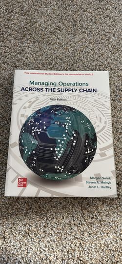 Managing Organizations Across the Supply Chaib