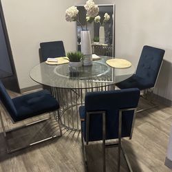 Glass Dinning Set 